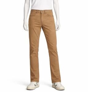 Paige Federal Jeans 33x32 Inseam Tan Slim Straight Stretch Casual Mens business
